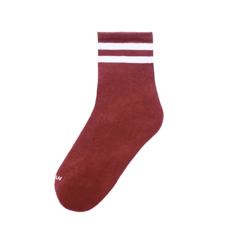 American Socks-Crimson - Ankle High-AS121