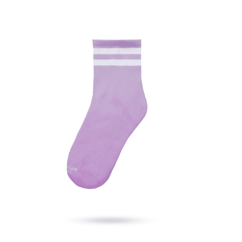 American Socks-Violet - Ankle High-AS127
