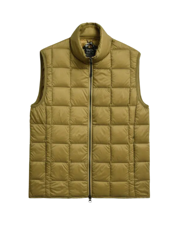 image_Taion - Doudoune Sans Manche HI Neck W-ZIP Down