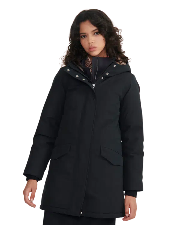 image_Aigle - Parka à capuche gore-tex fourrée en duvet Femme