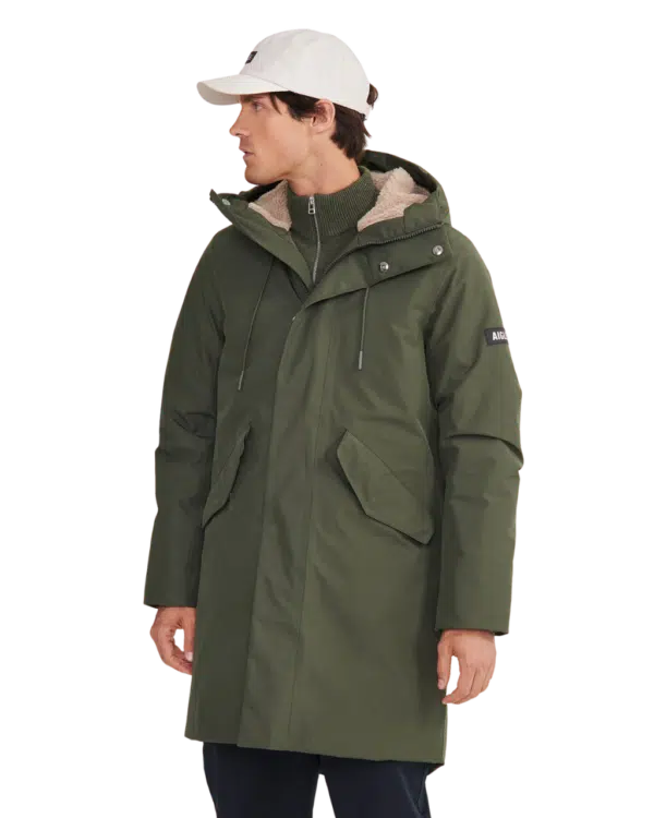 image_Aigle - Parka longue gore-tex à capuche Homme