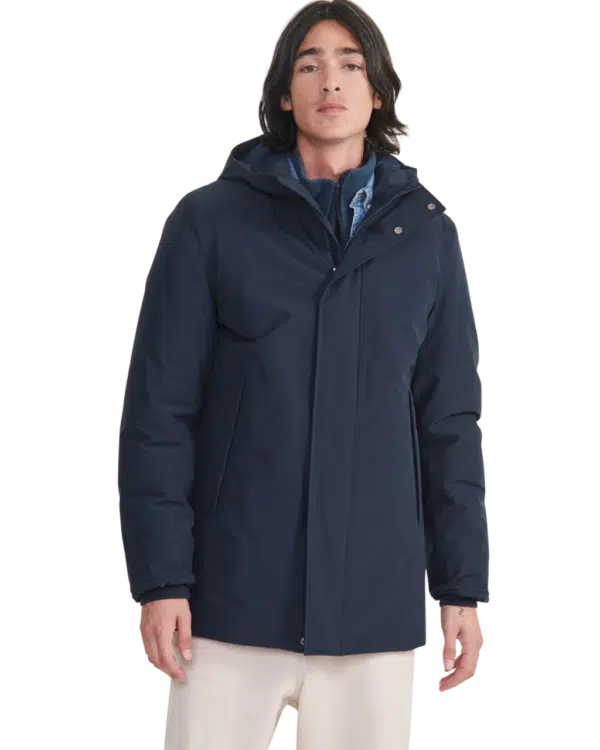 image_Aigle - Parka mi-longue à capuche mtd ouate dupont sorona Homme