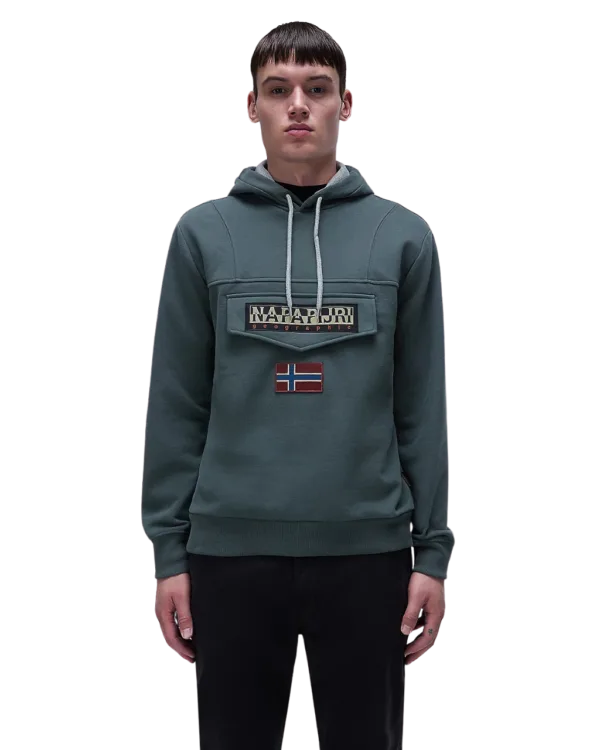 image_Napapijri - Sweat à Capuche Burgee Winter Homme